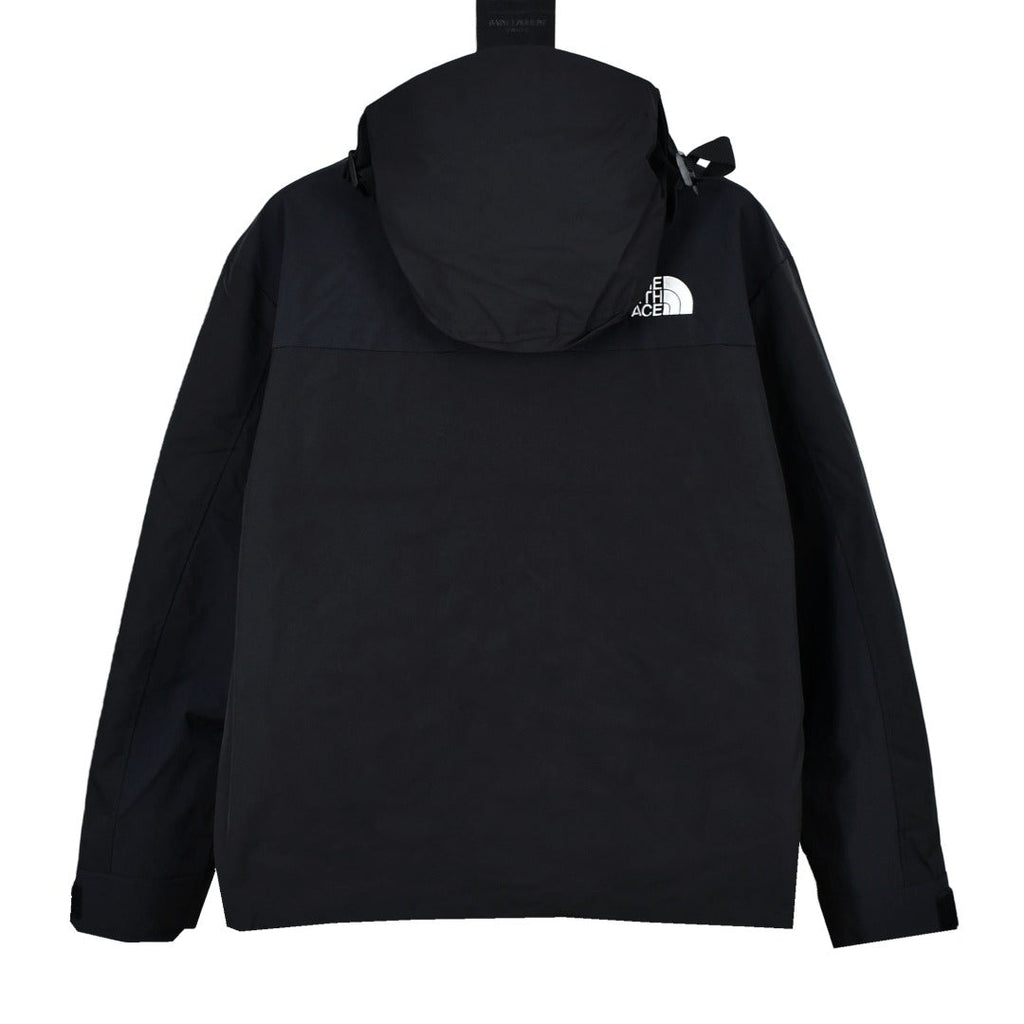 The North Face Men's GORE-TEX Hooded Mountain Jacket | Solid Black Outerwear