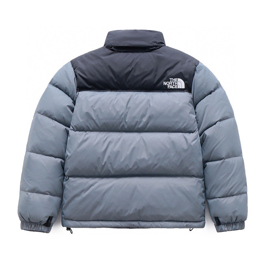 The North Face 1996 Retro Nuptse Jacket Grey Black Color Block
