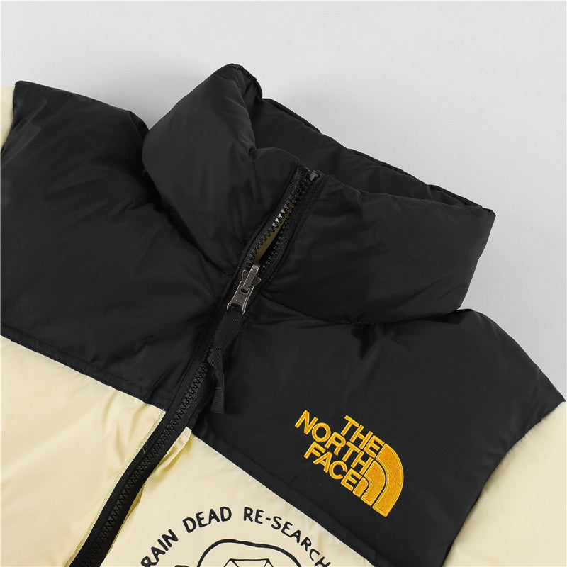 The North Face x Brain Dead 1996 Retro Nuptse Jacket Cream | Women's & Men's Streetwear