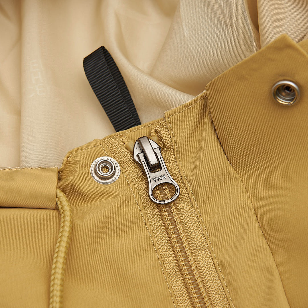 The North Face Women's Men's Multi-Pocket Hooded Jacket - Khaki