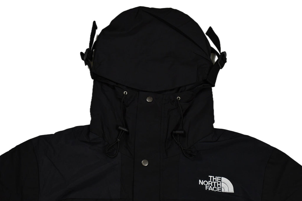 The North Face Men's GORE-TEX Hooded Mountain Jacket | Solid Black Outerwear