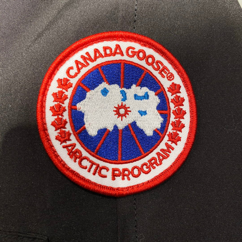 Canada Goose Women's Men's Fur Hood Bomber Parka Jacket - Black