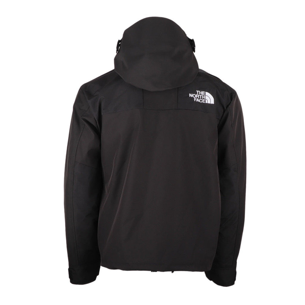 The North Face Women's Men's GORE-TEX Hooded Mountain Jacket - Black Waterproof Shell