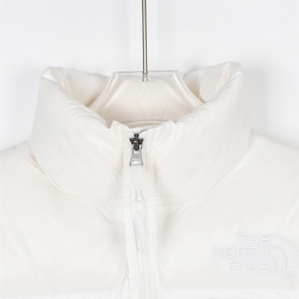The North Face Cropped Puffer Jacket – Off White | Women's & Men's Styling