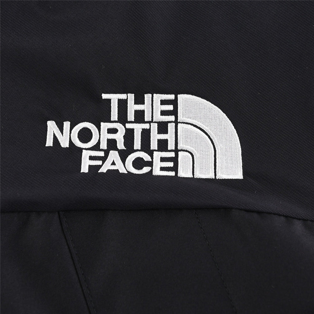 The North Face Women's Men's GORE-TEX Hooded Mountain Jacket - All Black Waterproof Shell