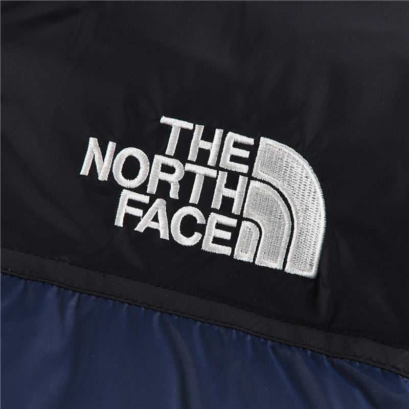 The North Face 700 Fill Color Block Puffer Vest | Black & Navy | Women's & Men's Layering Style