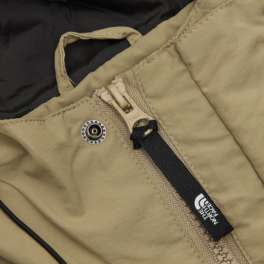 The North Face Women's Men's Hooded Windproof Jacket - Khaki & Black Color Block