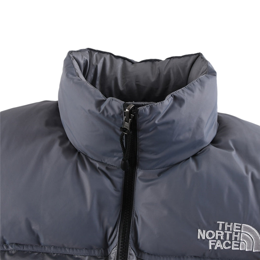 The North Face 1996 Retro Nuptse Jacket – Grey Color Block | Women's & Men's Styling