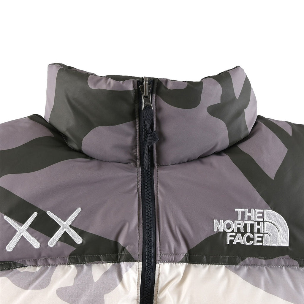 The North Face x KAWS 1996 Retro Nuptse Jacket Multi Camo | Women's & Men's Streetwear