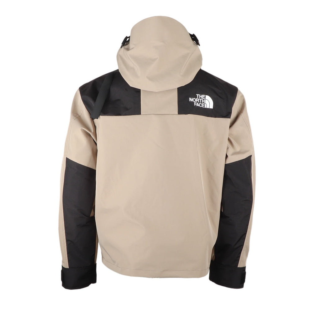 The North Face Men's GORE-TEX Hooded Mountain Jacket | Khaki & Black Color Block
