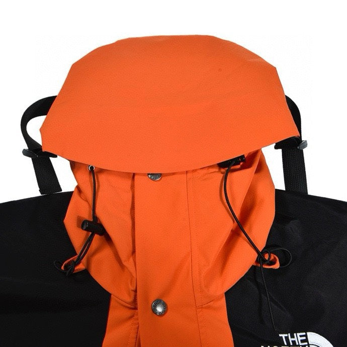 The North Face Mountain Jacket – Orange & Black Color Block | Women's & Men's Styling