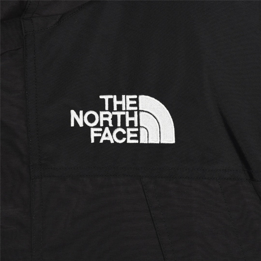 The North Face Women's Men's Down Parka - Black Hooded Winter Jacket