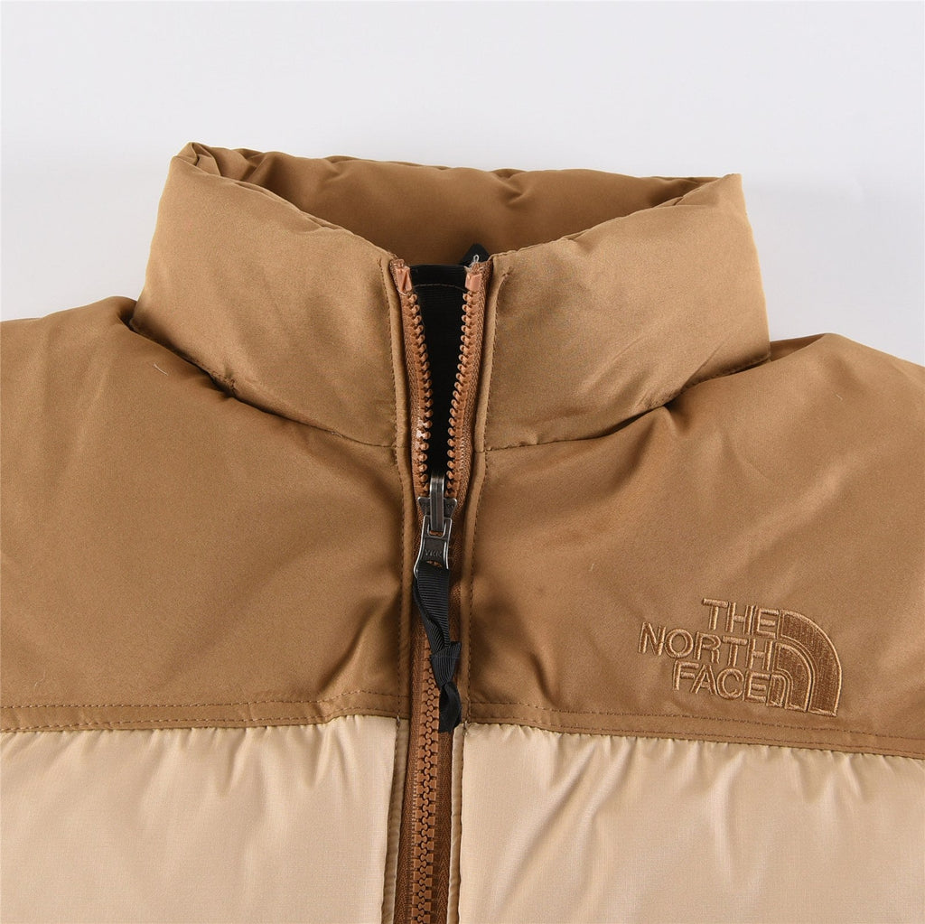 The North Face 1996 Retro Nuptse Jacket – Khaki Color Block | Women's & Men's Styling