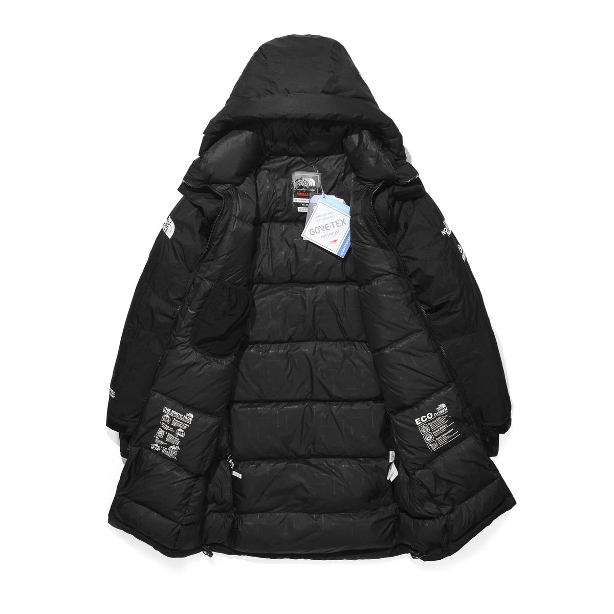 The North Face Himalayan Long Parka – Black | Women's & Men's Styling