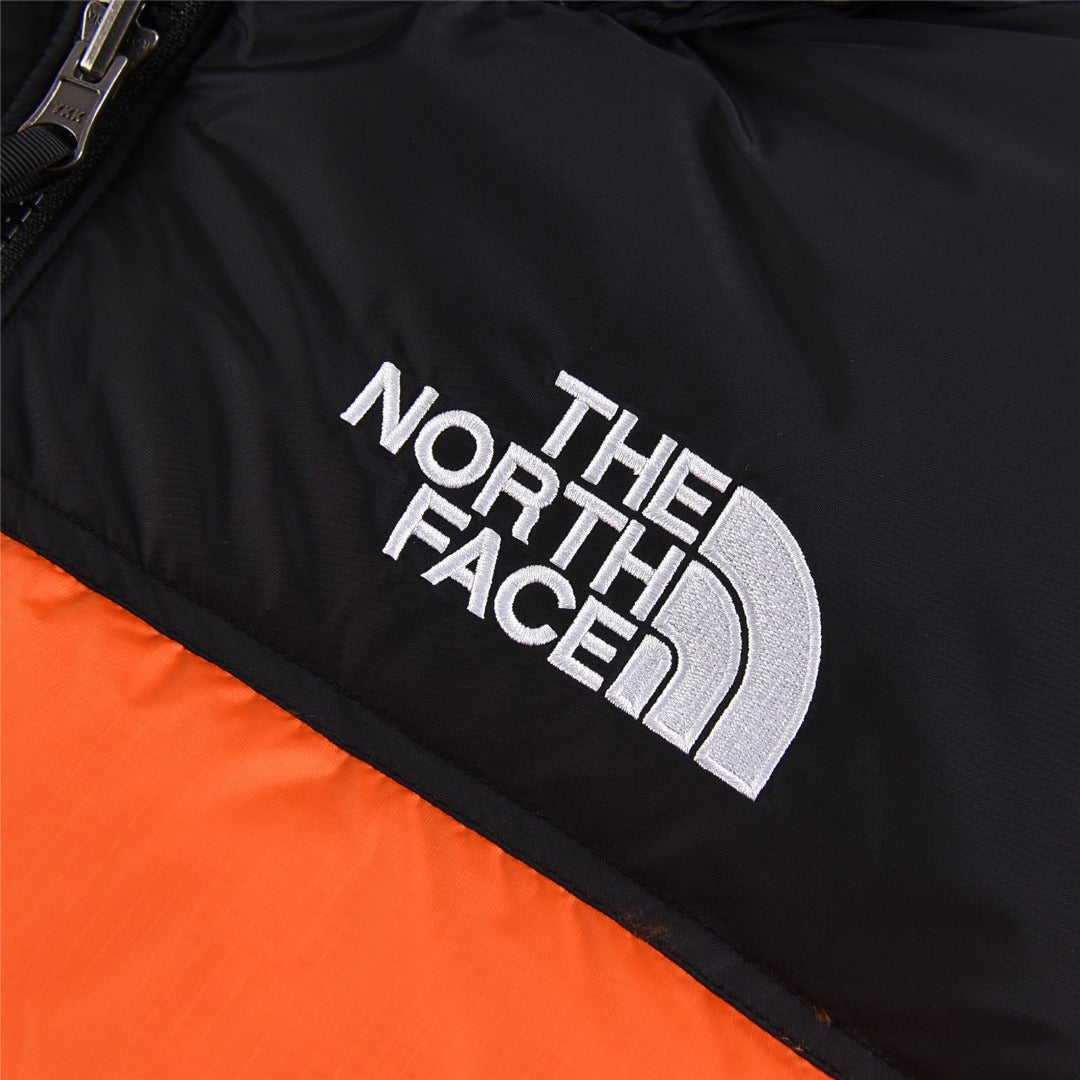 The North Face 1996 Retro Nuptse Jacket – Orange & Black | Women's & Men's Styling