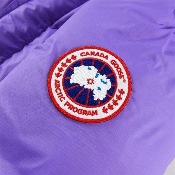 Canada Goose Women's Men's Short Hooded Down Jacket - Purple