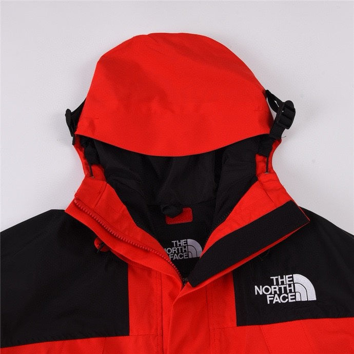 The North Face Mountain Jacket – Red & Black Color Block | Women's & Men's Styling