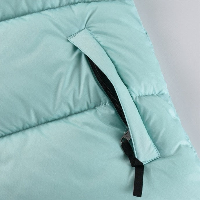 The North Face 1996 Retro Nuptse Jacket – Mint & Black Color Block | Women's & Men's Styling