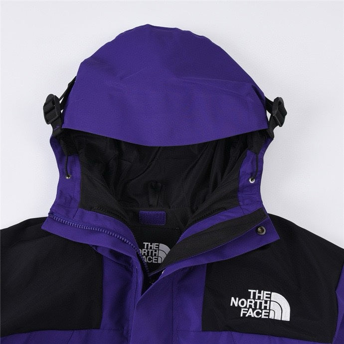 The North Face Mountain Jacket – Purple & Black Color Block | Women's & Men's Styling