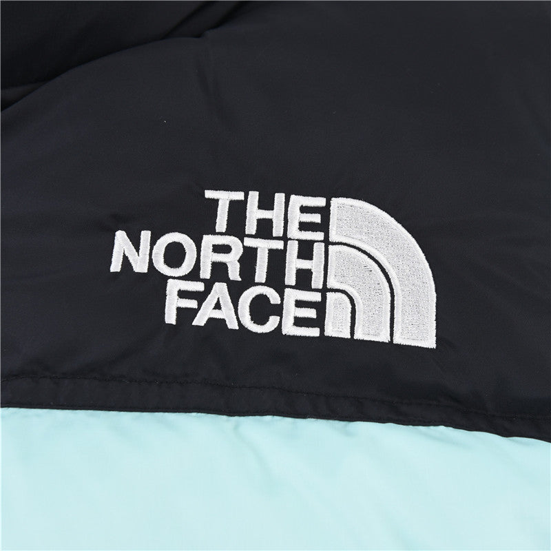 The North Face 1996 Retro Nuptse Jacket – Mint & Black Color Block | Women's & Men's Styling