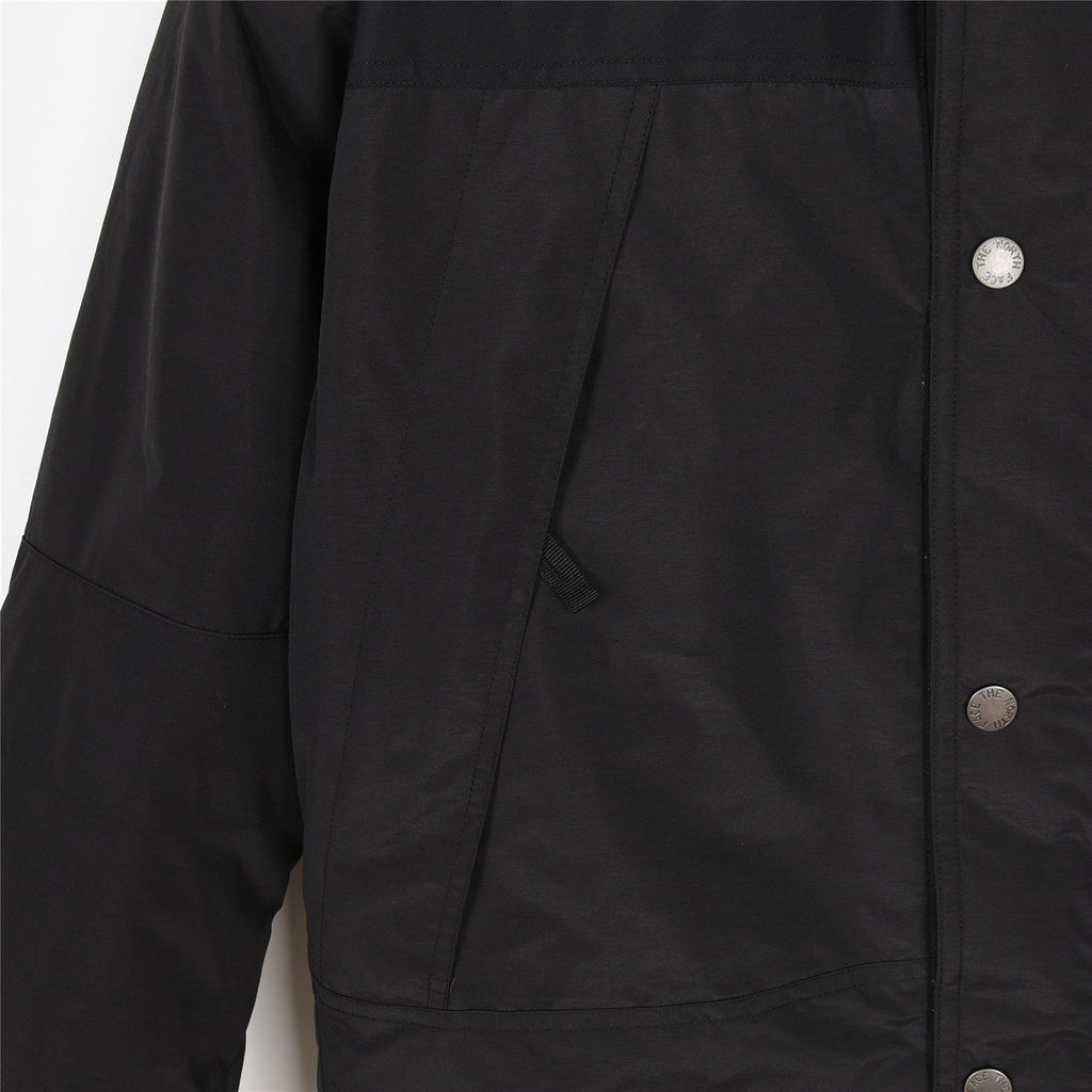 The North Face Women's Men's Down Parka - Black Hooded Winter Jacket