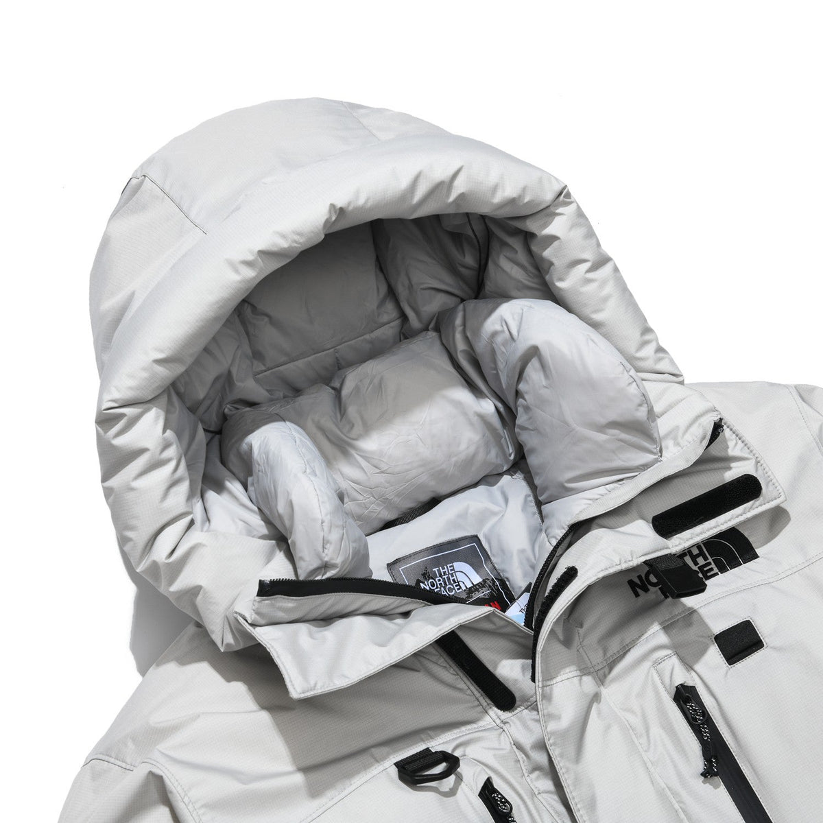 The North Face Himalayan Short Parka – Off White | Women's & Men's Styling