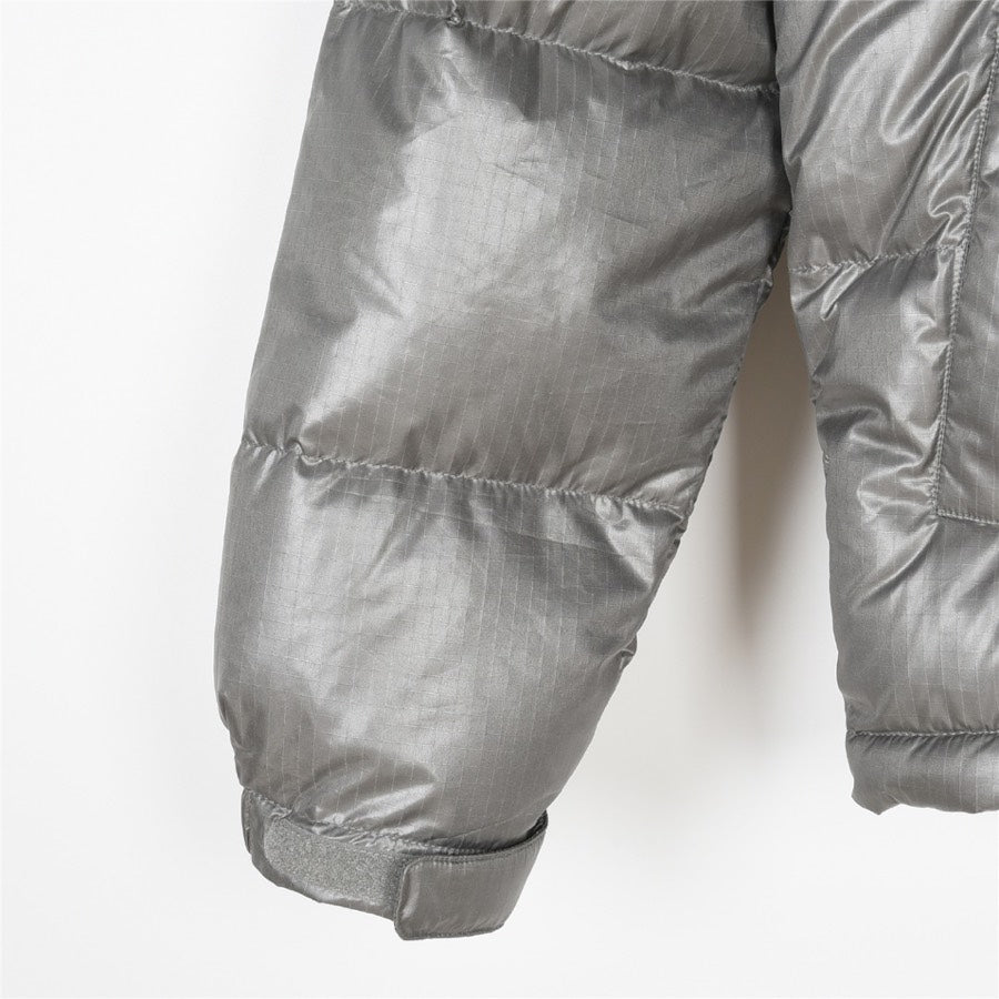 The North Face 1996 Retro Nuptse Jacket – Metallic Silver & Black Color Block | Women's & Men's Styling