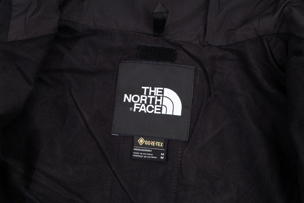 The North Face Men's GORE-TEX Hooded Mountain Jacket | Navy Blue & Black Color Block