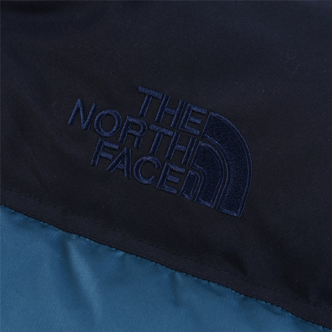 The North Face 1996 Retro Nuptse Jacket – Off White Color Block | Women's & Men's Styling
