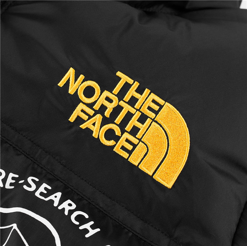 The North Face x Brain Dead Printed Puffer Jacket | Black | Women's & Men's Streetwear