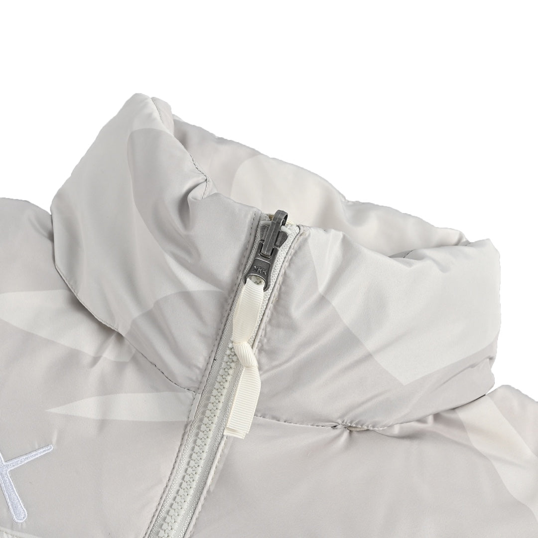 The North Face x KAWS 1996 Retro Nuptse Jacket Light Gray Camo | Women's & Men's Streetwear