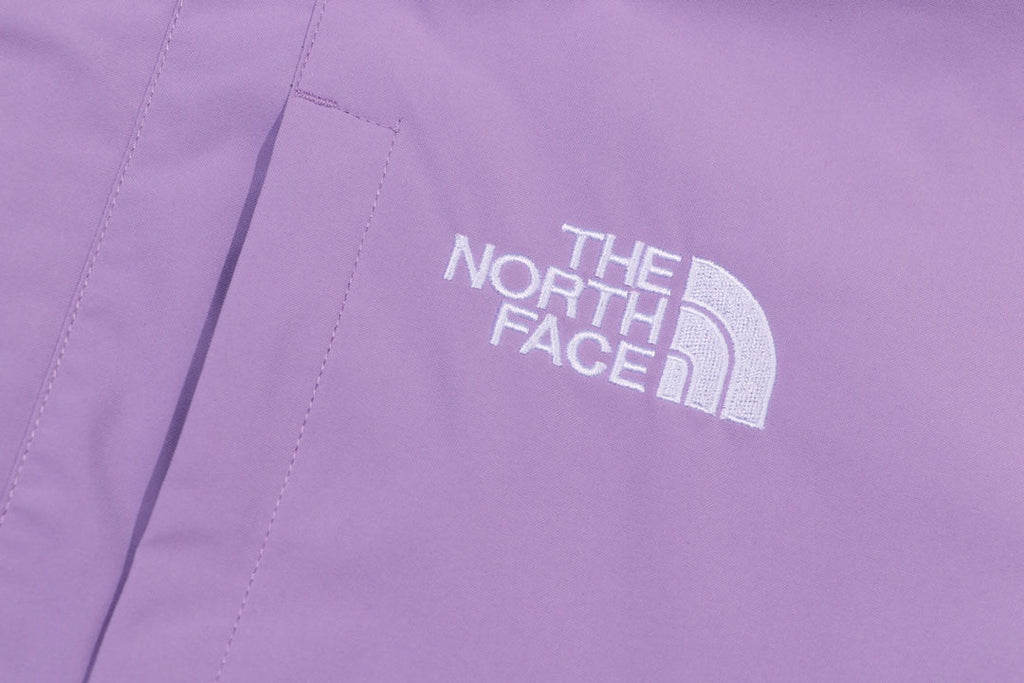The North Face Women's Men's Hooded Rain Jacket - Light Purple