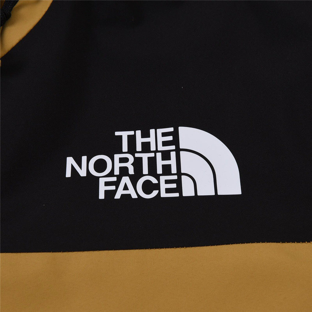 The North Face Women's Men's FUTURELIGHT Hooded Mountain Jacket - Yellow & Black Color Block Waterproof Shell