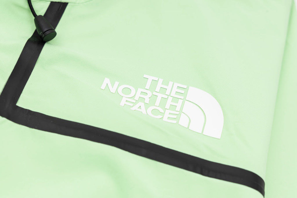 The North Face Men's GORE-TEX Hooded Ski Jacket | Light Green & Black Line Detail