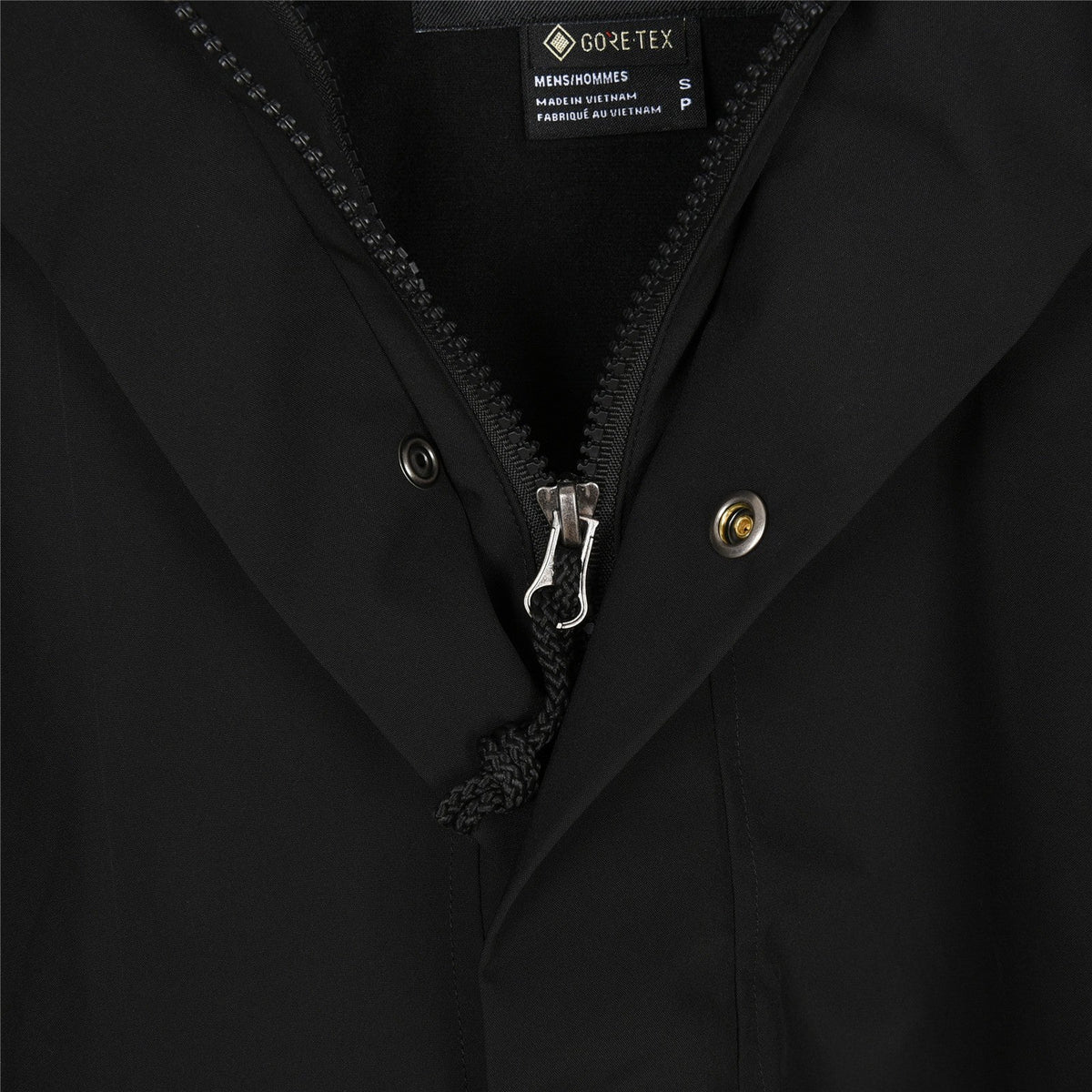 The North Face Men's Mountain Jacket | Black Hooded Outdoor Outerwear