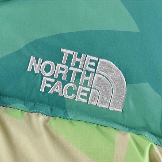 The North Face XX KAWS Camo Color Block Puffer Jacket | Women's & Men's Streetwear Style