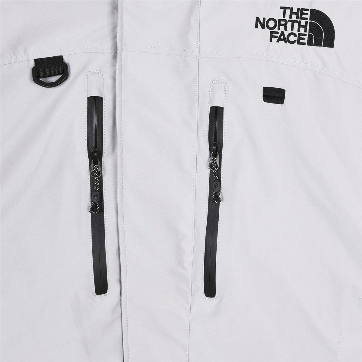 The North Face Men's White Hooded Ski Jacket | Outdoor Winter Outerwear