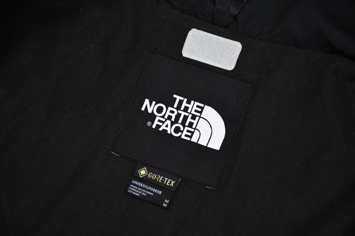 The North Face Men's GORE-TEX Hooded Mountain Jacket | White & Black Color Block