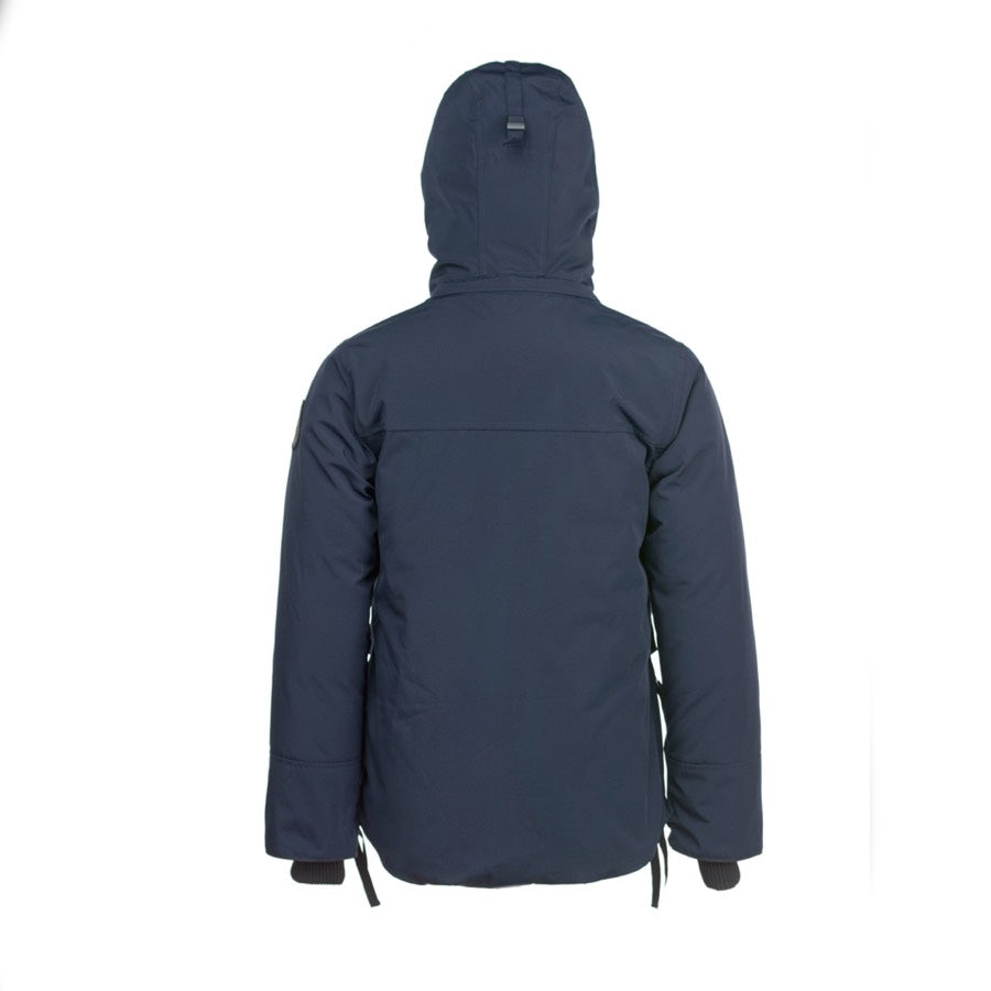 Canada Goose Women's Men's Black Label Down Parka Jacket - Navy