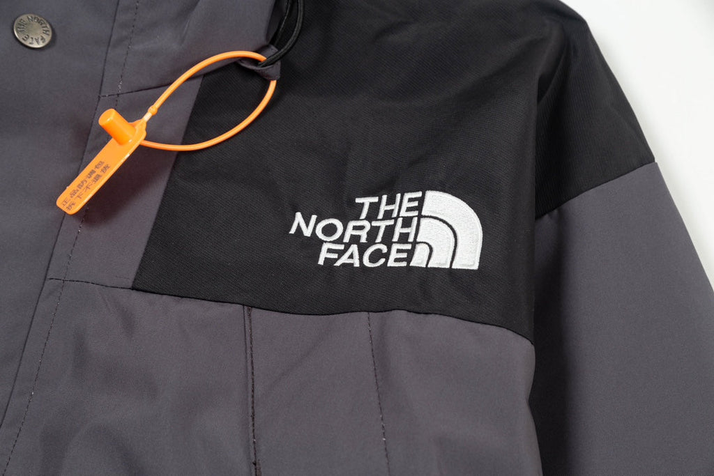 The North Face Men's GORE-TEX Hooded Mountain Jacket | Dark Grey & Black Color Block