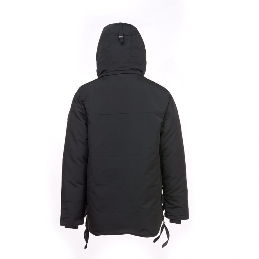 Canada Goose Women's Navy Parka Down Jacket With Coyote Fur