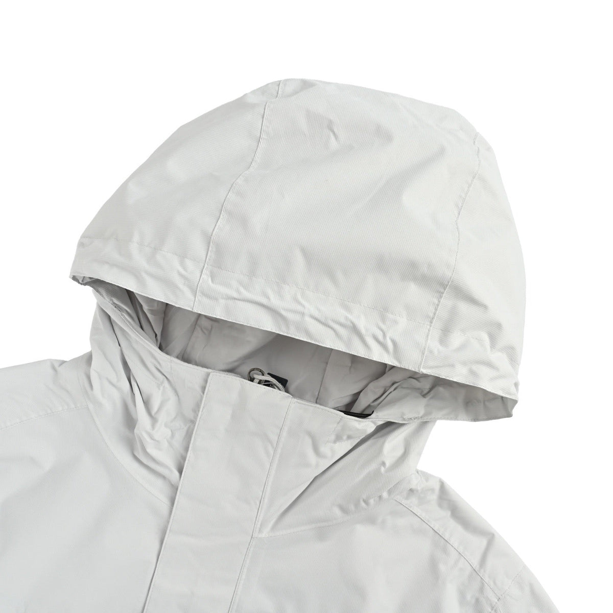 The North Face Women's Men's Hooded Rain Jacket - Light Gray