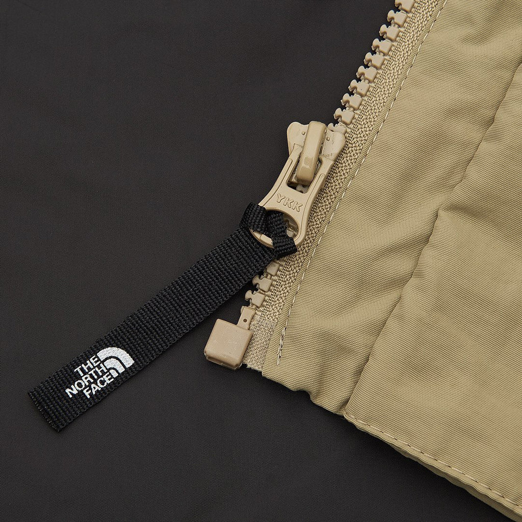 The North Face Women's Men's Hooded Windproof Jacket - Khaki & Black Color Block