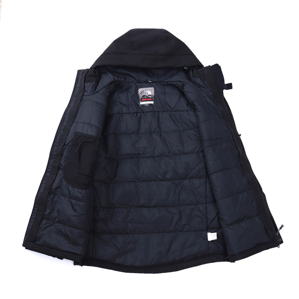 The North Face Men's Black Hooded Ski Jacket | Winter Outerwear