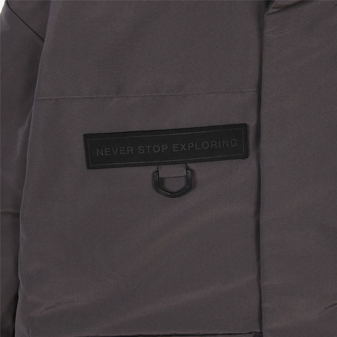 The North Face Multi-Pocket Hooded Parka | Dark Grey | Women's & Men's Utility Style
