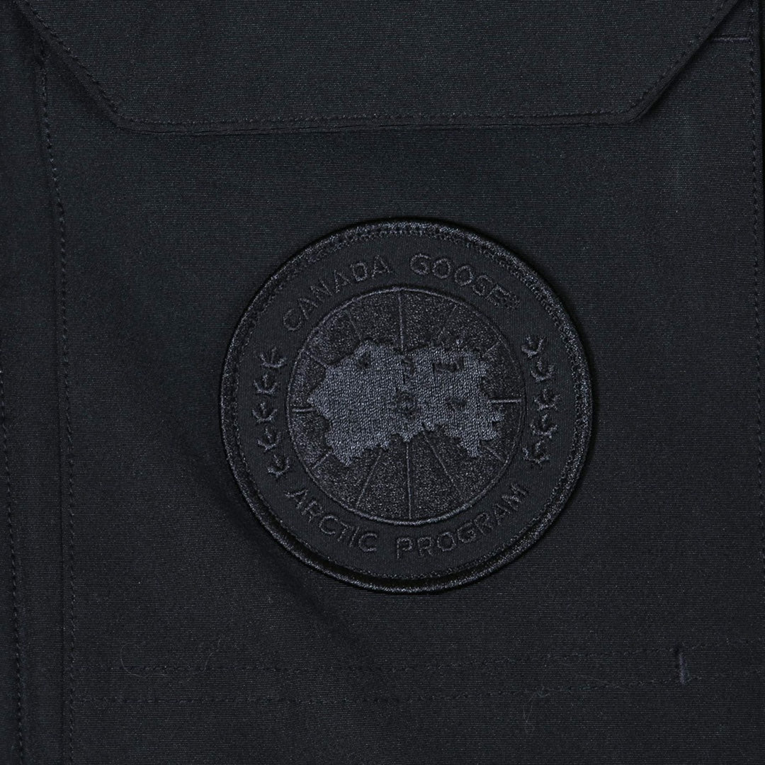 Canada Goose Women's Men's Patchwork Fur Hood Parka Jacket - Black
