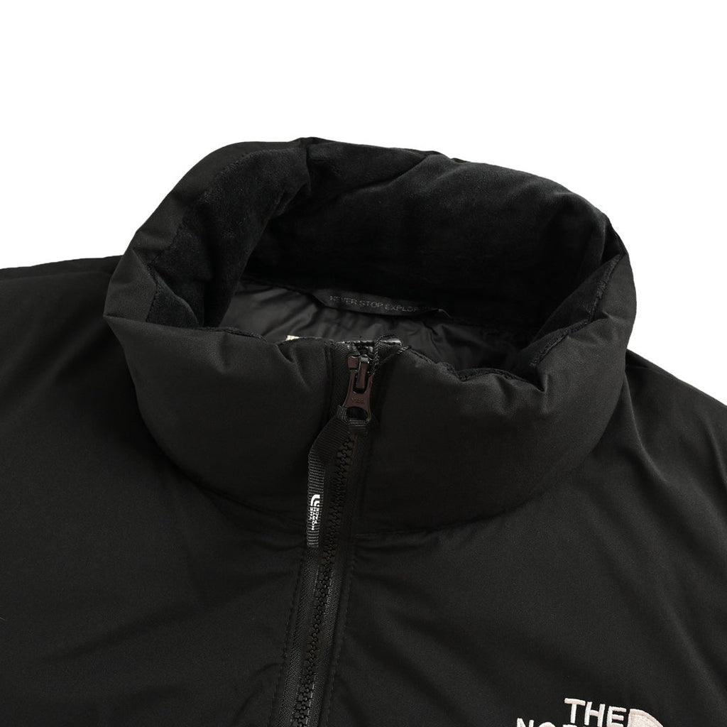 The North Face Women's Cropped Puffer Jacket | Shiny Black Streetwear