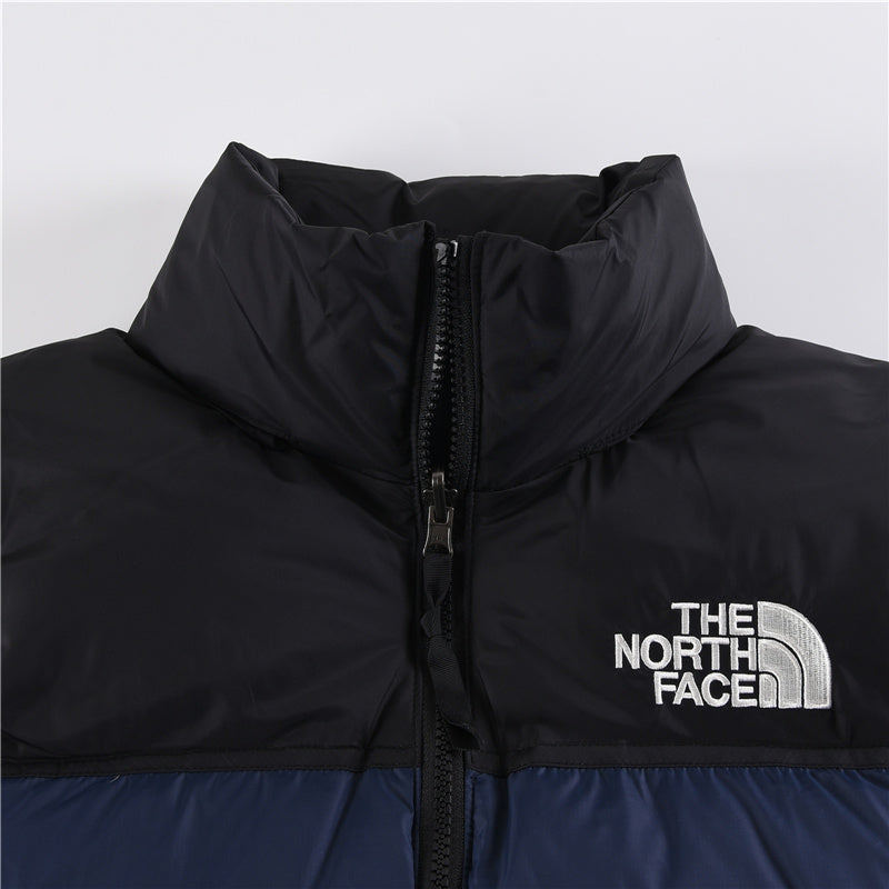 The North Face 700 Fill Color Block Puffer Vest | Black & Navy | Women's & Men's Layering Style