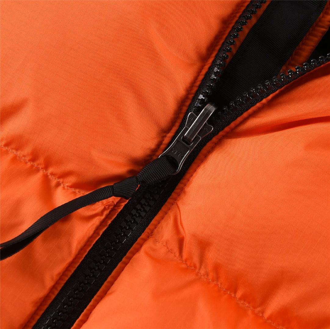 The North Face 1996 Retro Nuptse Jacket – Orange & Black | Women's & Men's Styling