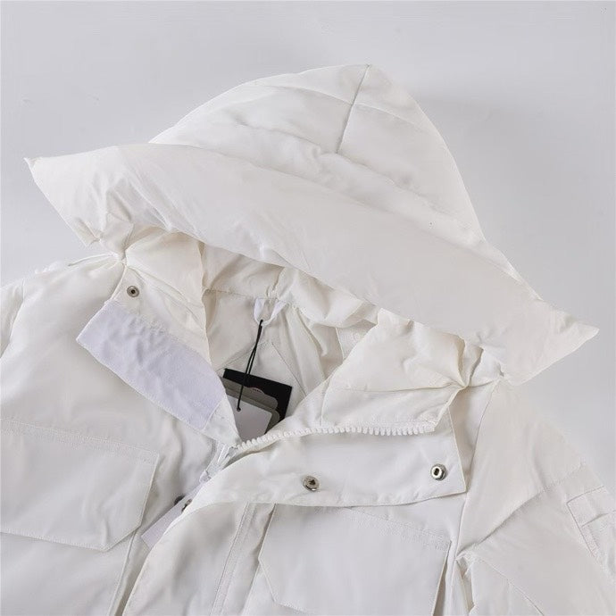 Canada Goose Women's Men's Down Parka Jacket - White